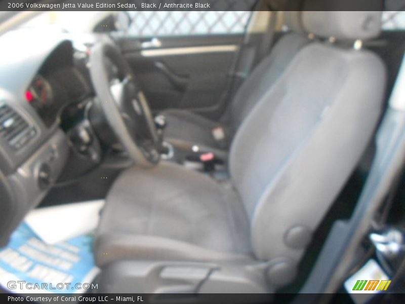 Black / Anthracite Black 2006 Volkswagen Jetta Value Edition Sedan