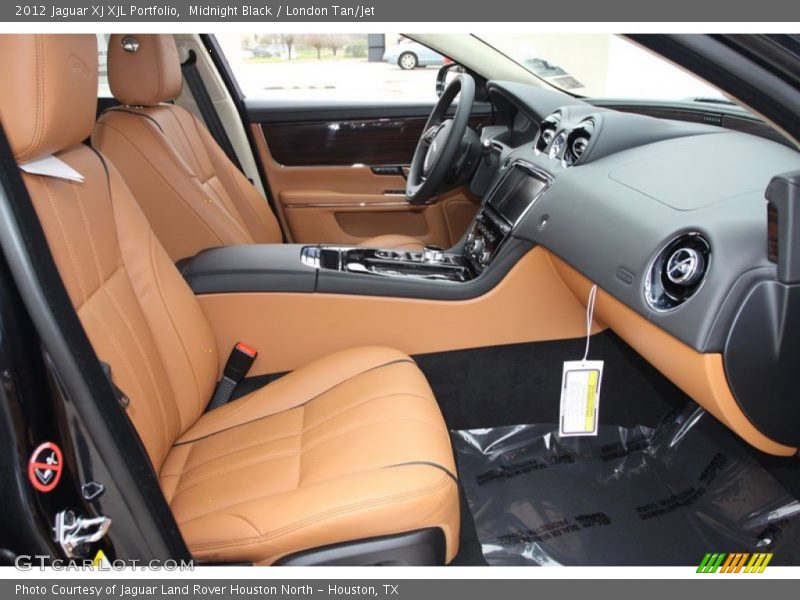  2012 XJ XJL Portfolio London Tan/Jet Interior
