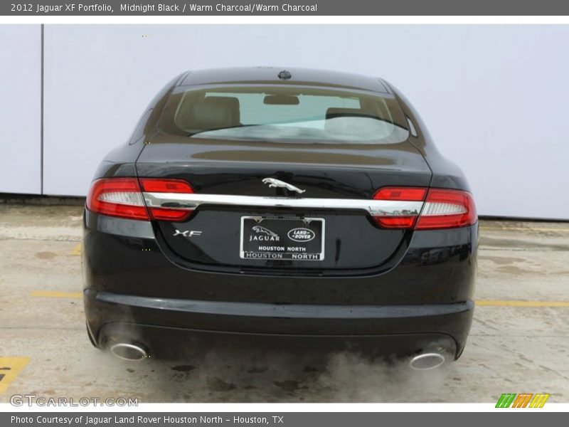 Midnight Black / Warm Charcoal/Warm Charcoal 2012 Jaguar XF Portfolio