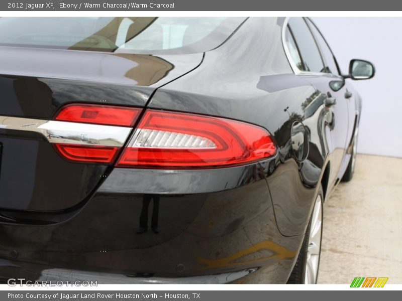 Ebony / Warm Charcoal/Warm Charcoal 2012 Jaguar XF