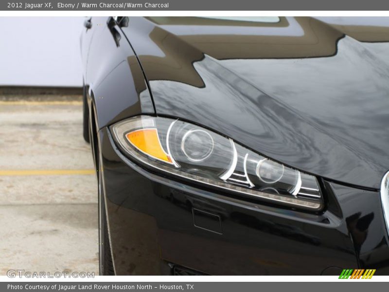 Ebony / Warm Charcoal/Warm Charcoal 2012 Jaguar XF