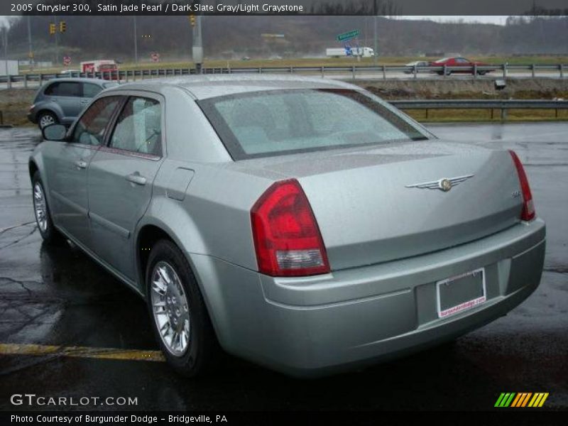 Satin Jade Pearl / Dark Slate Gray/Light Graystone 2005 Chrysler 300