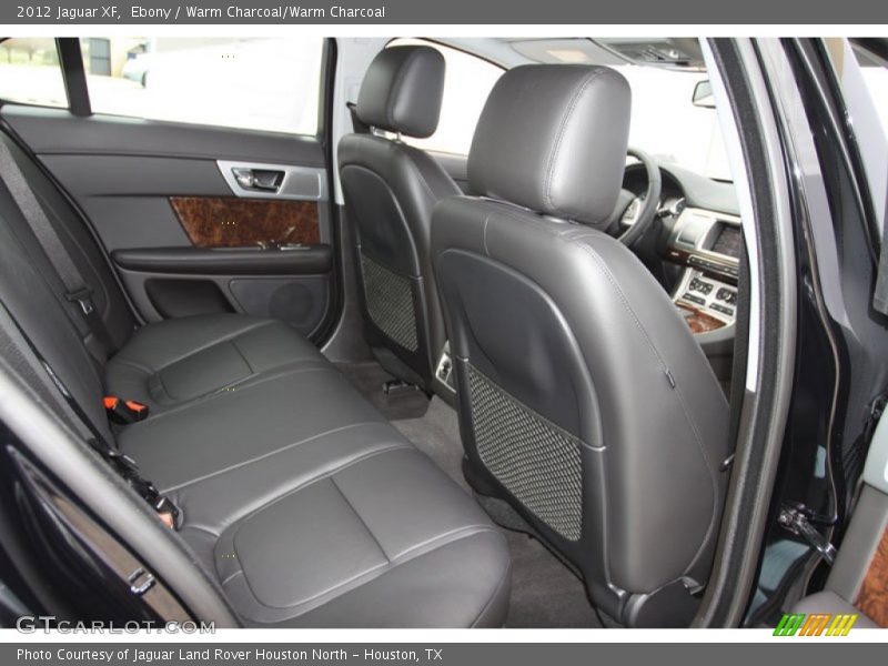 Ebony / Warm Charcoal/Warm Charcoal 2012 Jaguar XF