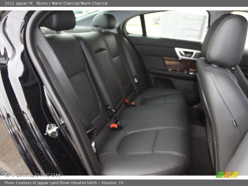 Ebony / Warm Charcoal/Warm Charcoal 2012 Jaguar XF