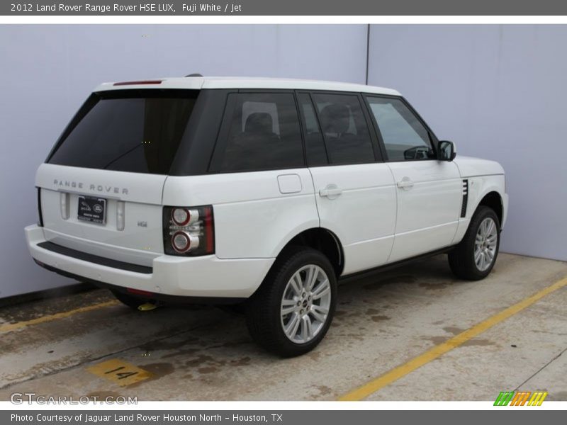 Fuji White / Jet 2012 Land Rover Range Rover HSE LUX