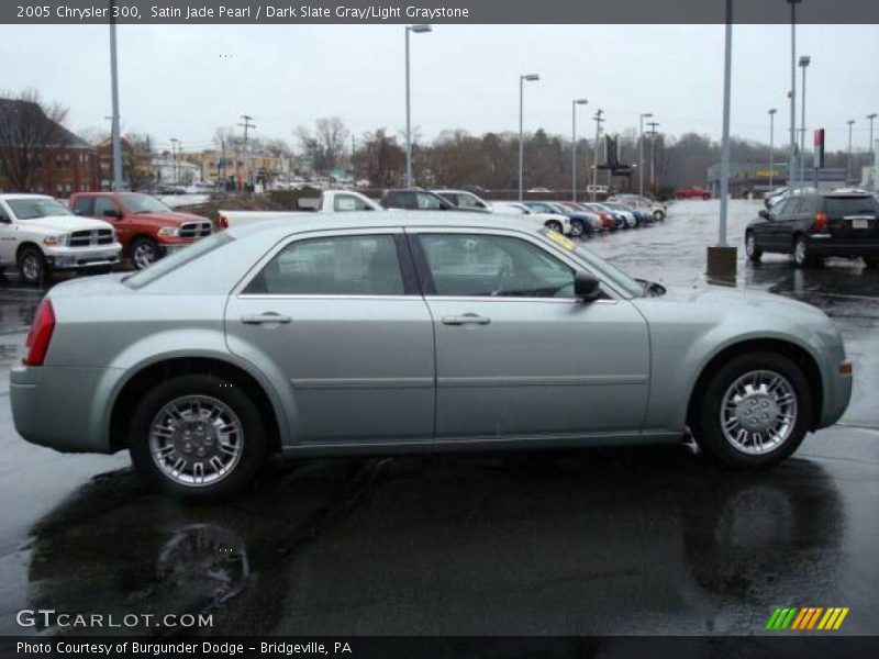 Satin Jade Pearl / Dark Slate Gray/Light Graystone 2005 Chrysler 300