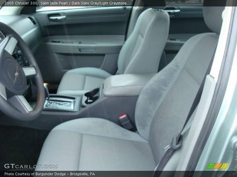 Satin Jade Pearl / Dark Slate Gray/Light Graystone 2005 Chrysler 300