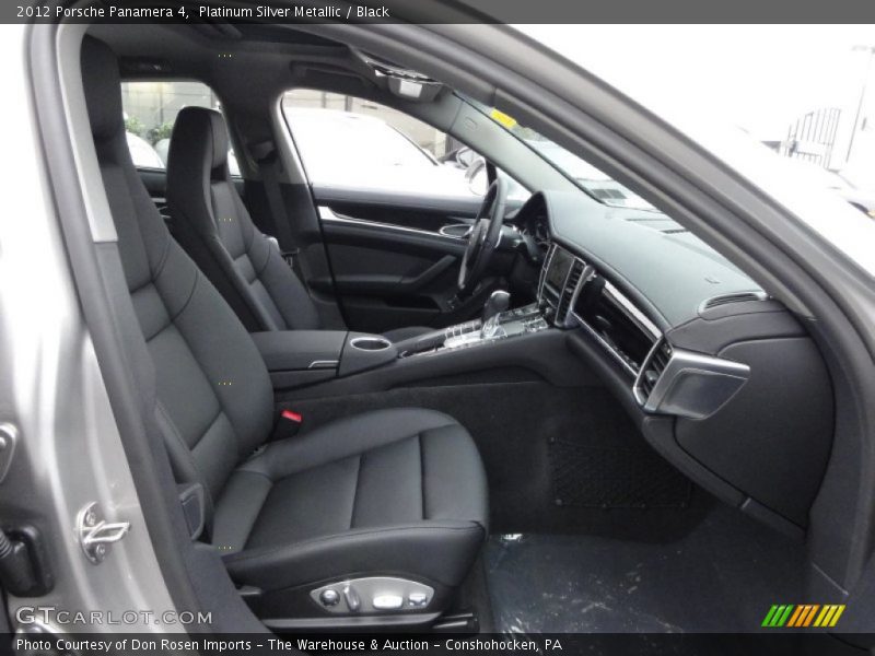  2012 Panamera 4 Black Interior