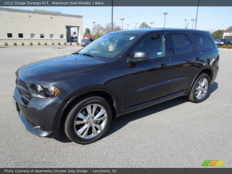 Maximum Steel Metallic / Black 2012 Dodge Durango R/T