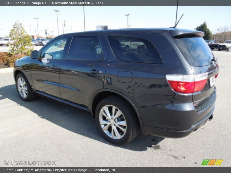 Maximum Steel Metallic / Black 2012 Dodge Durango R/T