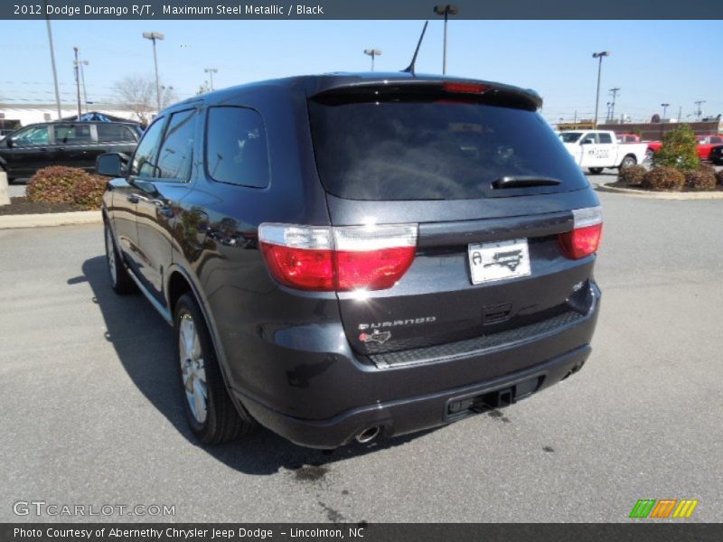 Maximum Steel Metallic / Black 2012 Dodge Durango R/T