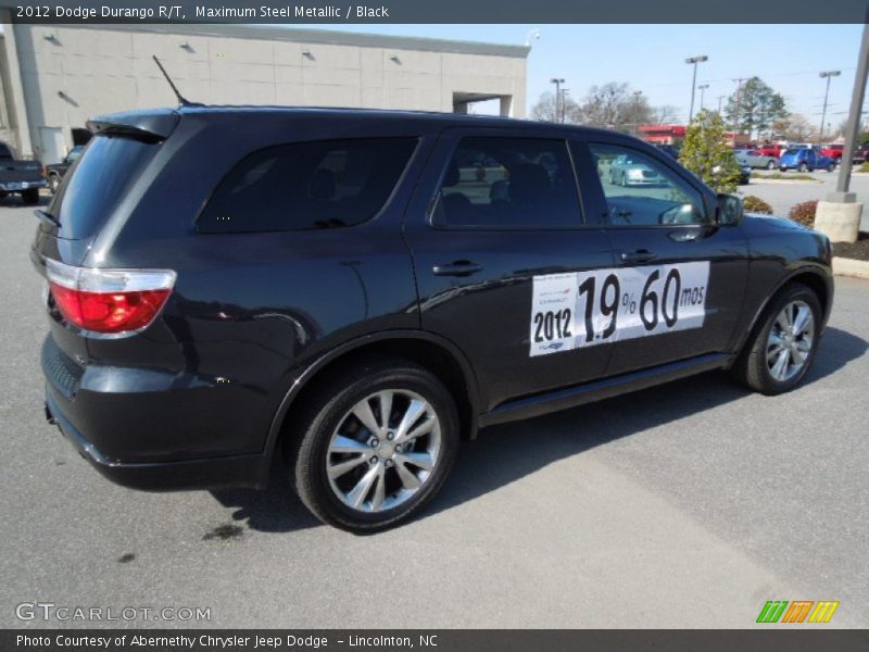 Maximum Steel Metallic / Black 2012 Dodge Durango R/T