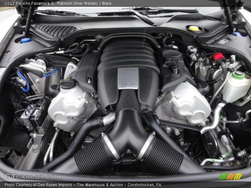  2012 Panamera 4 Engine - 3.6 Liter DOHC 24-Valve VarioCam Plus V6