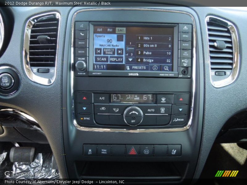 Controls of 2012 Durango R/T