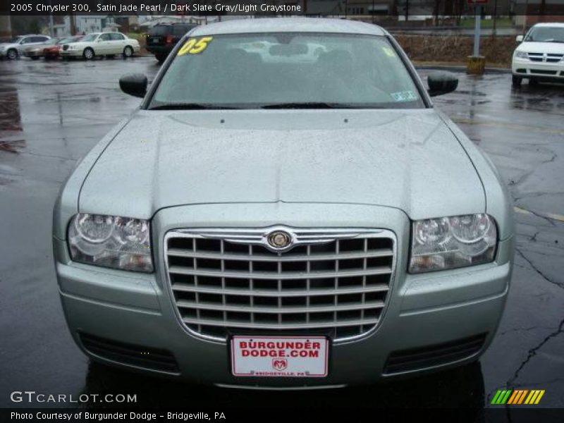 Satin Jade Pearl / Dark Slate Gray/Light Graystone 2005 Chrysler 300