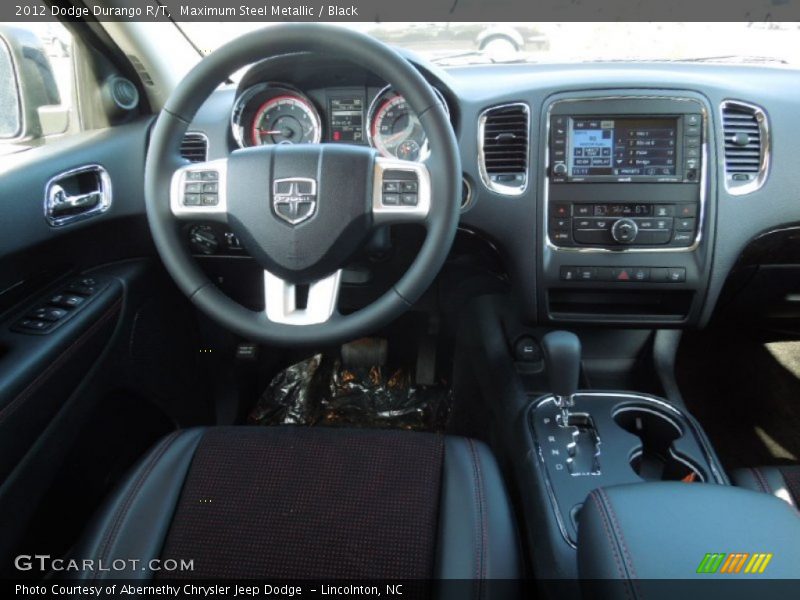 Maximum Steel Metallic / Black 2012 Dodge Durango R/T