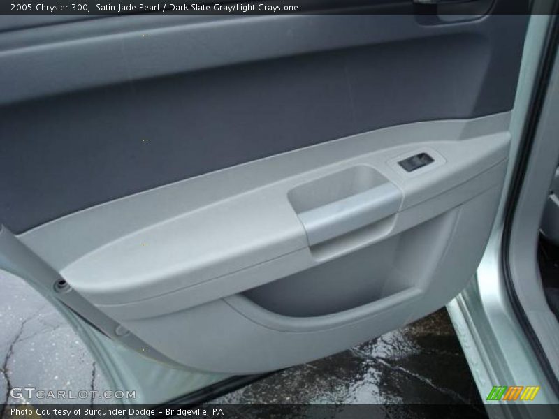Satin Jade Pearl / Dark Slate Gray/Light Graystone 2005 Chrysler 300