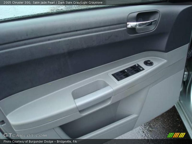 Satin Jade Pearl / Dark Slate Gray/Light Graystone 2005 Chrysler 300