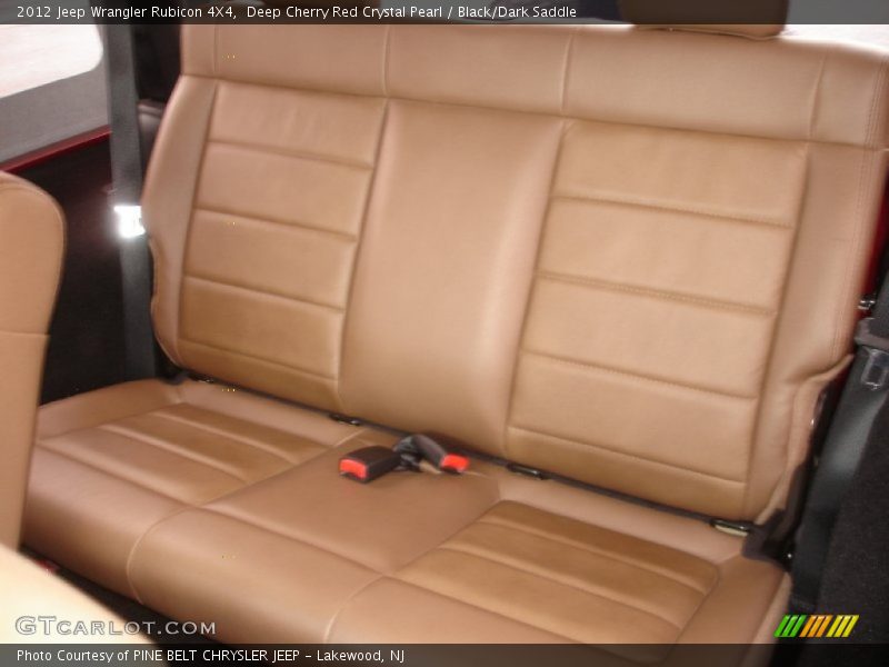 Deep Cherry Red Crystal Pearl / Black/Dark Saddle 2012 Jeep Wrangler Rubicon 4X4