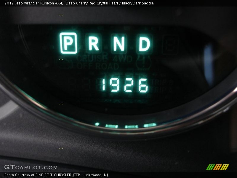 Deep Cherry Red Crystal Pearl / Black/Dark Saddle 2012 Jeep Wrangler Rubicon 4X4