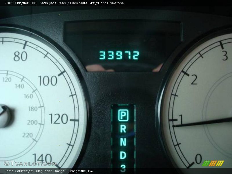 Satin Jade Pearl / Dark Slate Gray/Light Graystone 2005 Chrysler 300