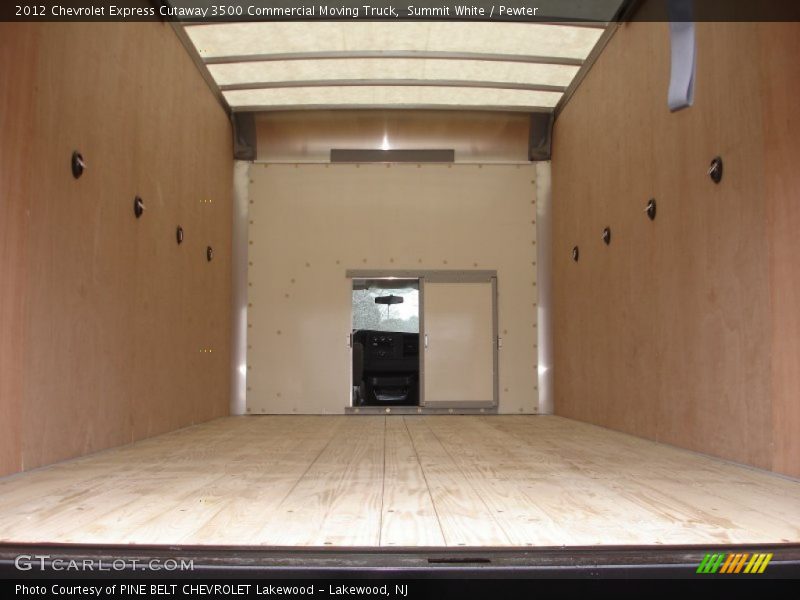 Summit White / Pewter 2012 Chevrolet Express Cutaway 3500 Commercial Moving Truck