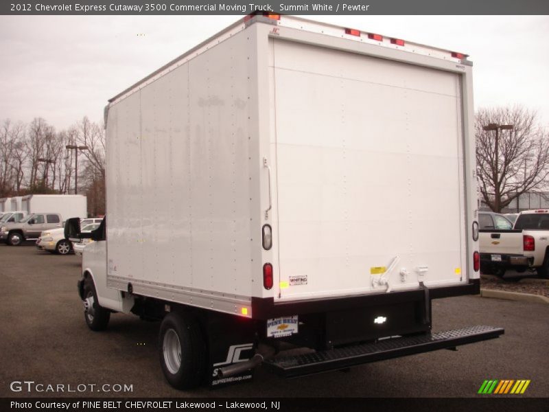 Summit White / Pewter 2012 Chevrolet Express Cutaway 3500 Commercial Moving Truck