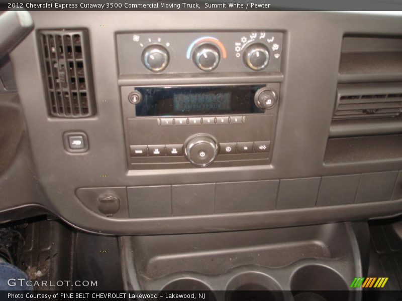 Summit White / Pewter 2012 Chevrolet Express Cutaway 3500 Commercial Moving Truck