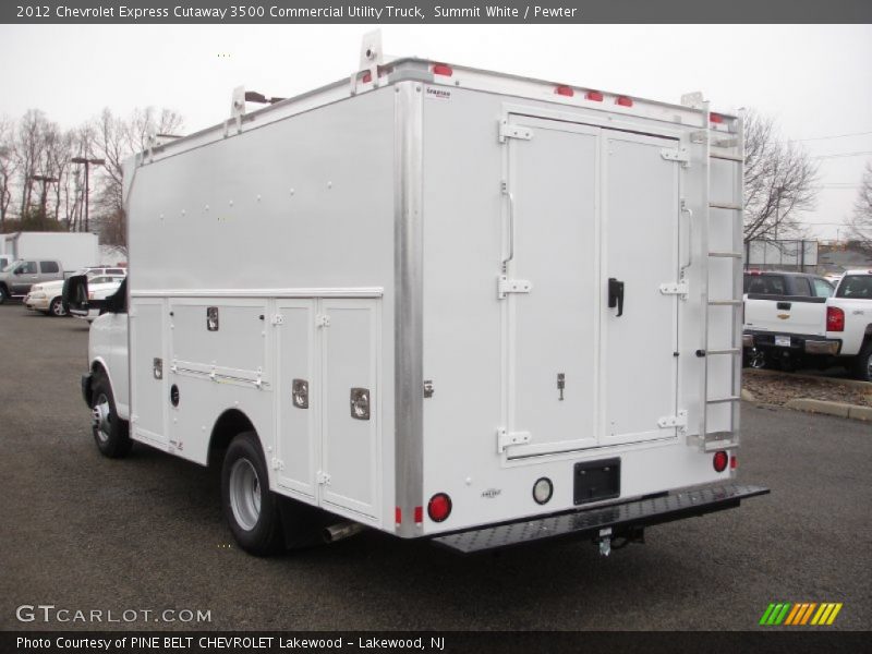  2012 Express Cutaway 3500 Commercial Utility Truck Summit White