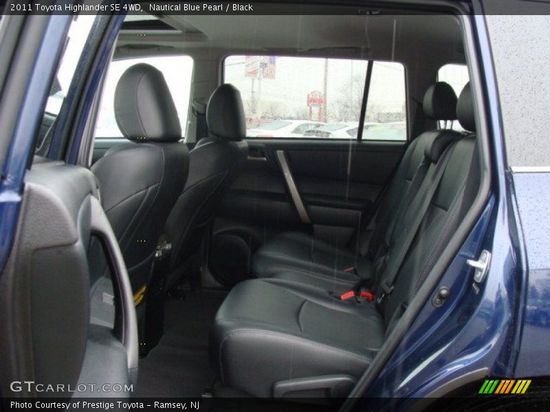 Nautical Blue Pearl / Black 2011 Toyota Highlander SE 4WD