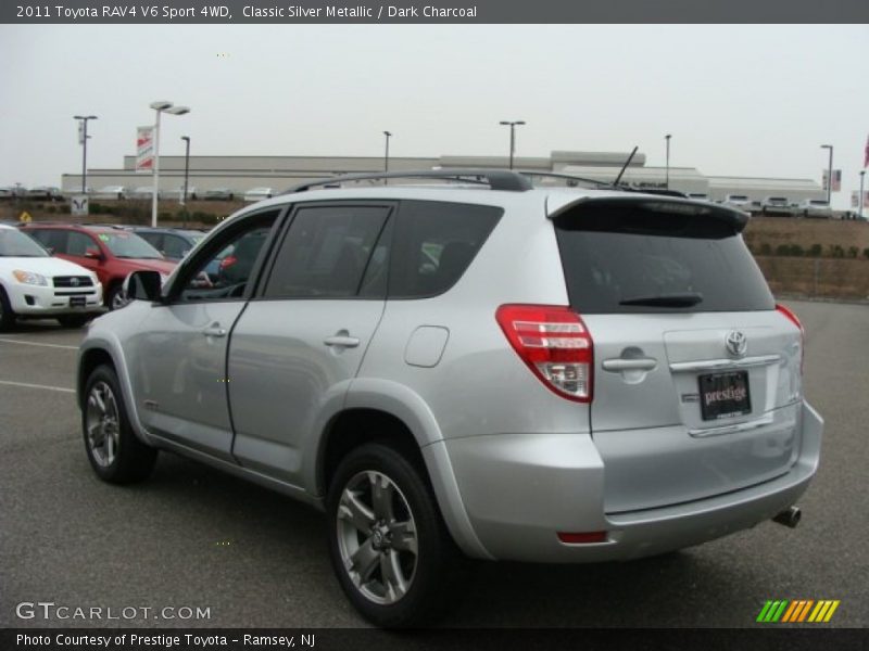 Classic Silver Metallic / Dark Charcoal 2011 Toyota RAV4 V6 Sport 4WD