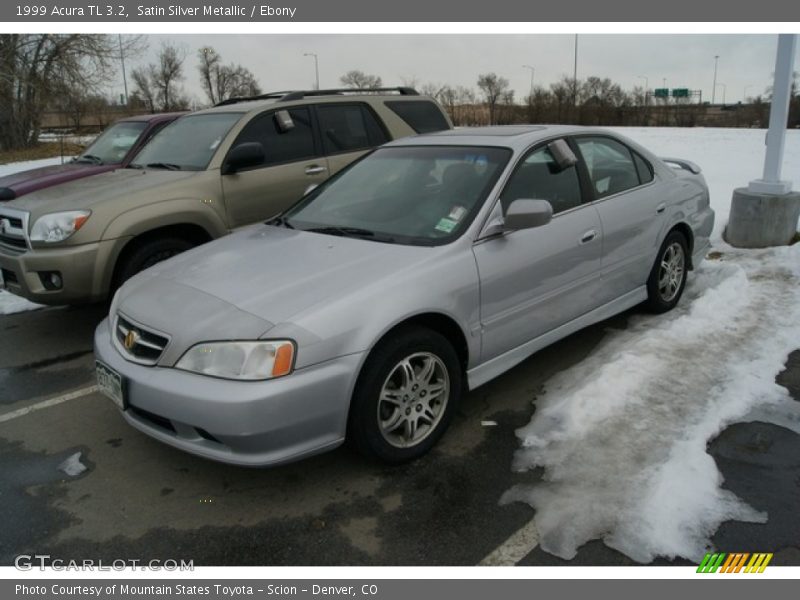 Satin Silver Metallic / Ebony 1999 Acura TL 3.2