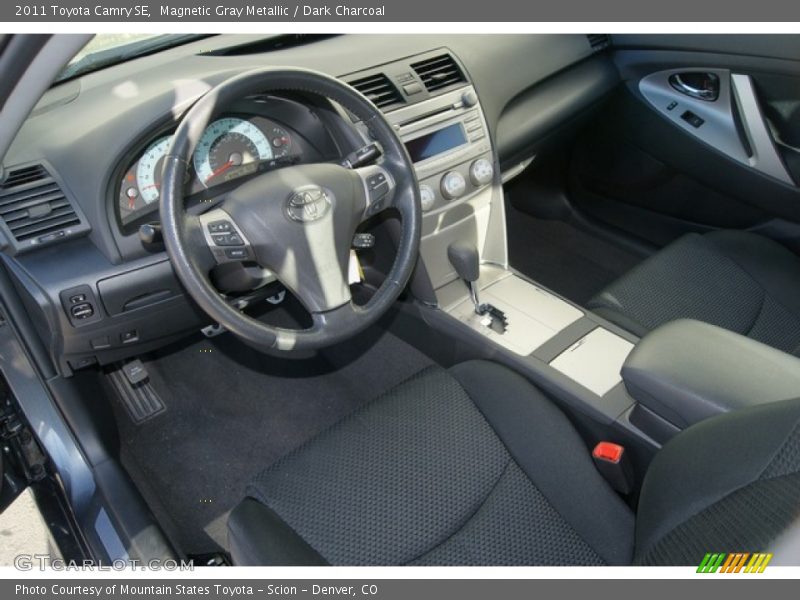 Magnetic Gray Metallic / Dark Charcoal 2011 Toyota Camry SE