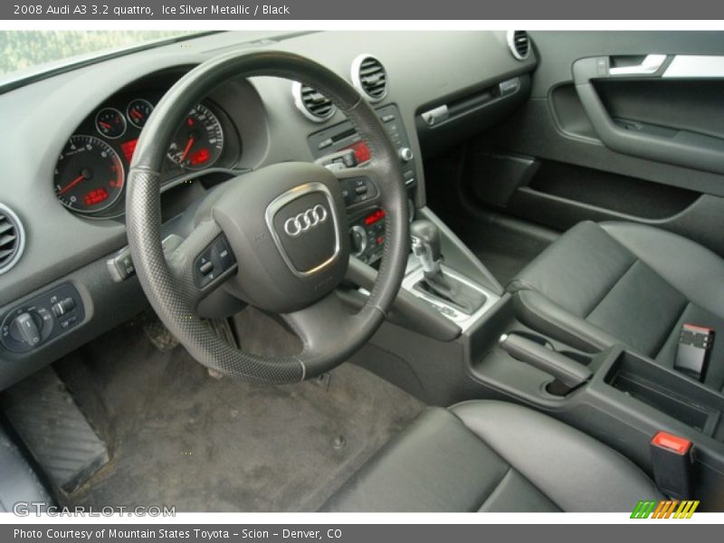 Black Interior - 2008 A3 3.2 quattro 