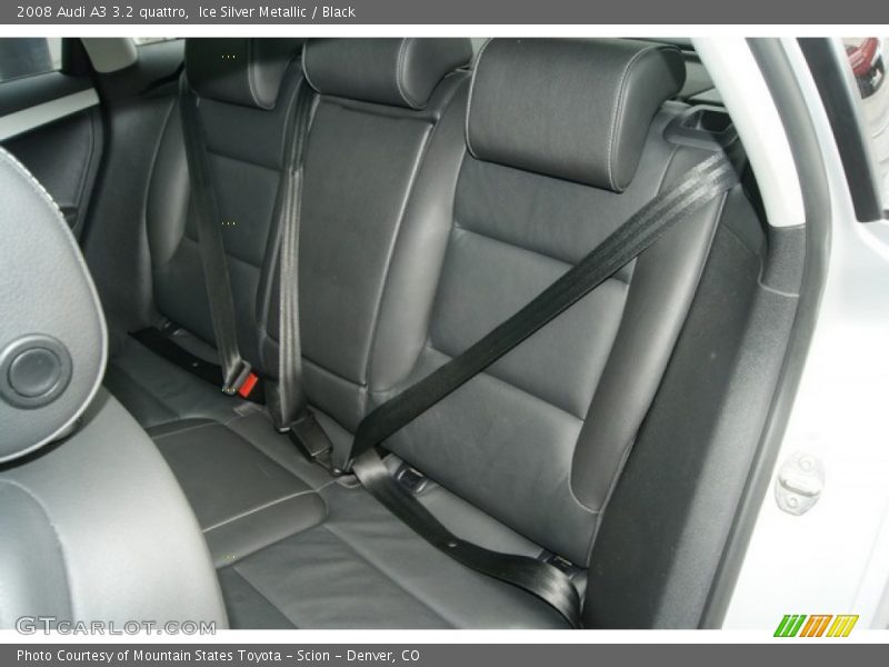 Ice Silver Metallic / Black 2008 Audi A3 3.2 quattro