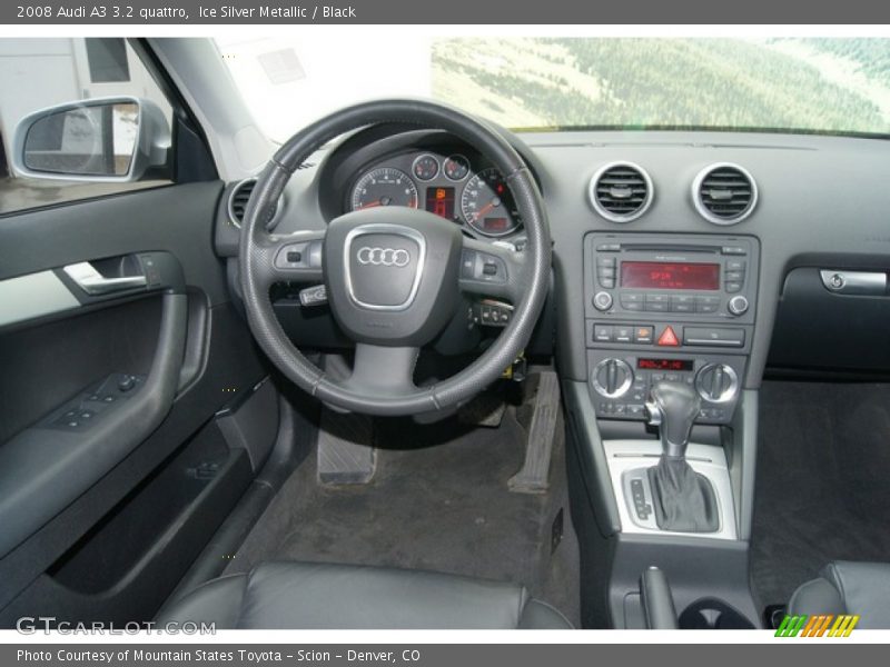 Dashboard of 2008 A3 3.2 quattro