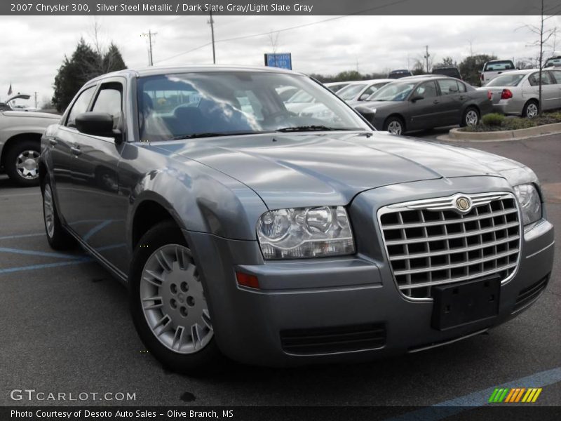 Silver Steel Metallic / Dark Slate Gray/Light Slate Gray 2007 Chrysler 300