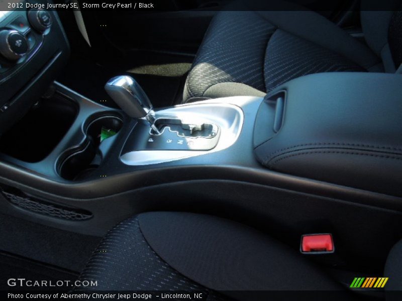 Storm Grey Pearl / Black 2012 Dodge Journey SE