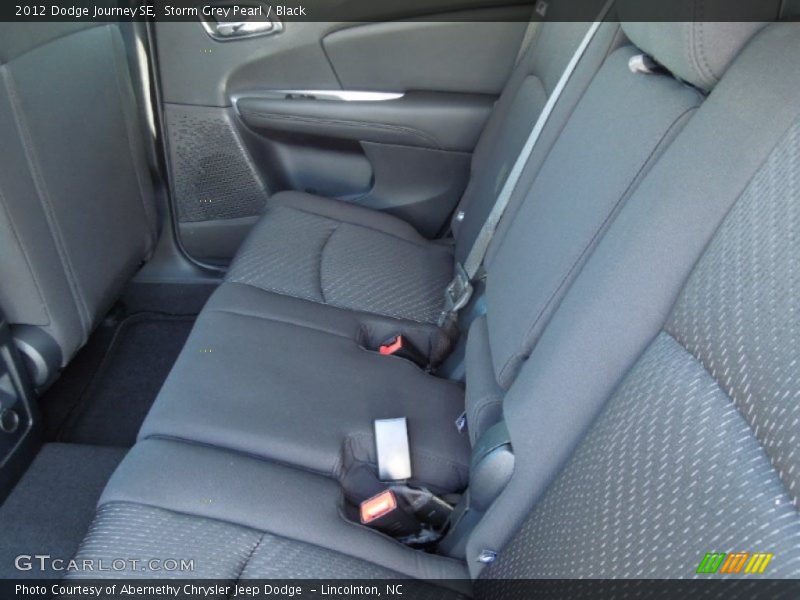 Storm Grey Pearl / Black 2012 Dodge Journey SE
