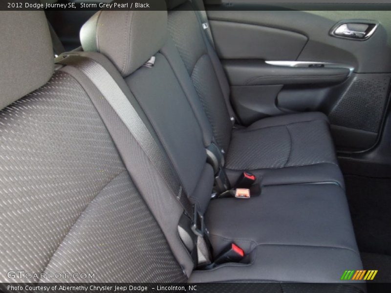 Storm Grey Pearl / Black 2012 Dodge Journey SE