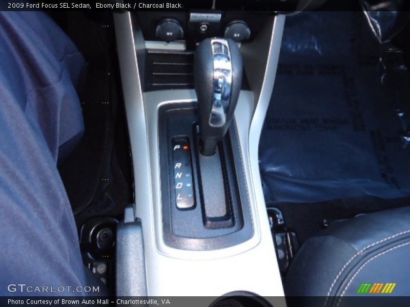 Ebony Black / Charcoal Black 2009 Ford Focus SEL Sedan