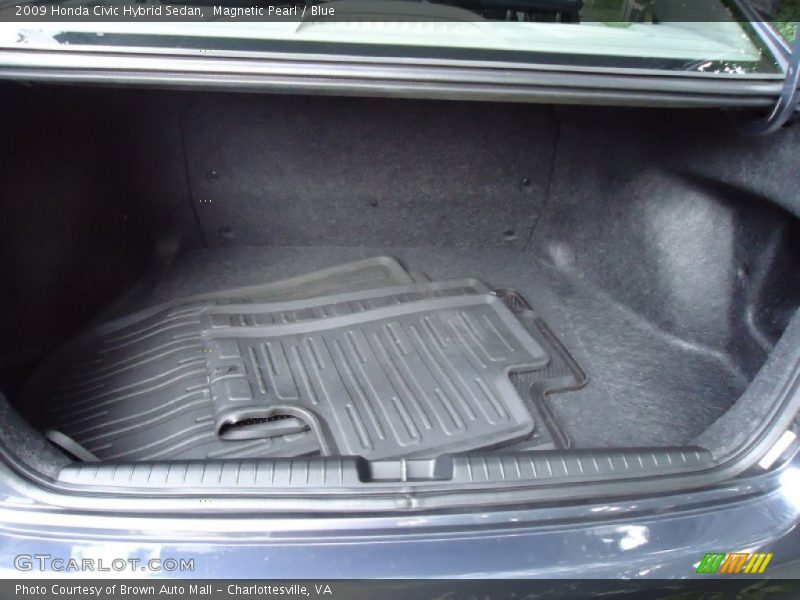 Magnetic Pearl / Blue 2009 Honda Civic Hybrid Sedan