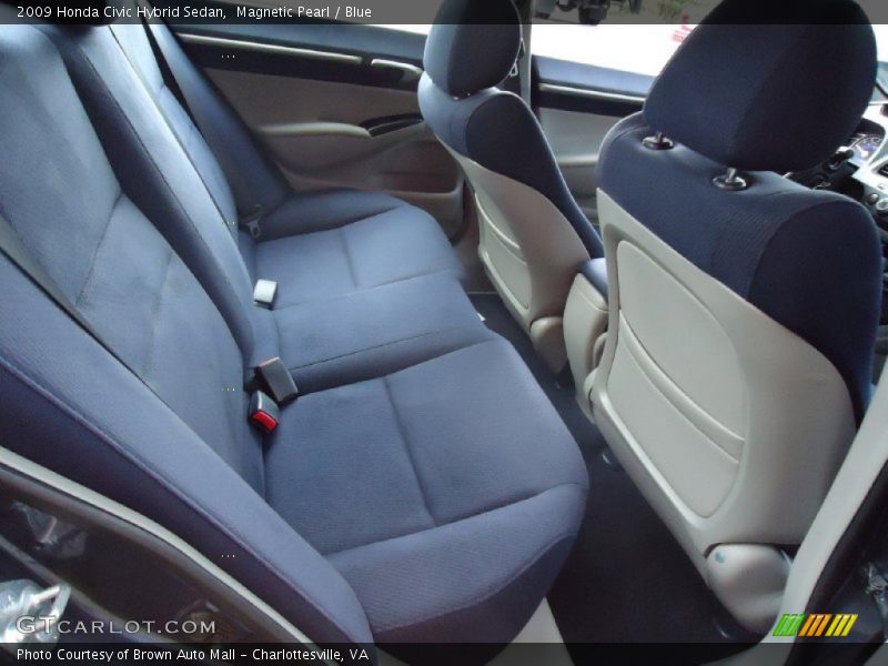 Magnetic Pearl / Blue 2009 Honda Civic Hybrid Sedan