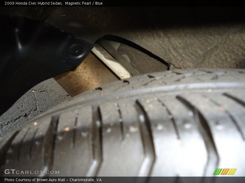 Magnetic Pearl / Blue 2009 Honda Civic Hybrid Sedan