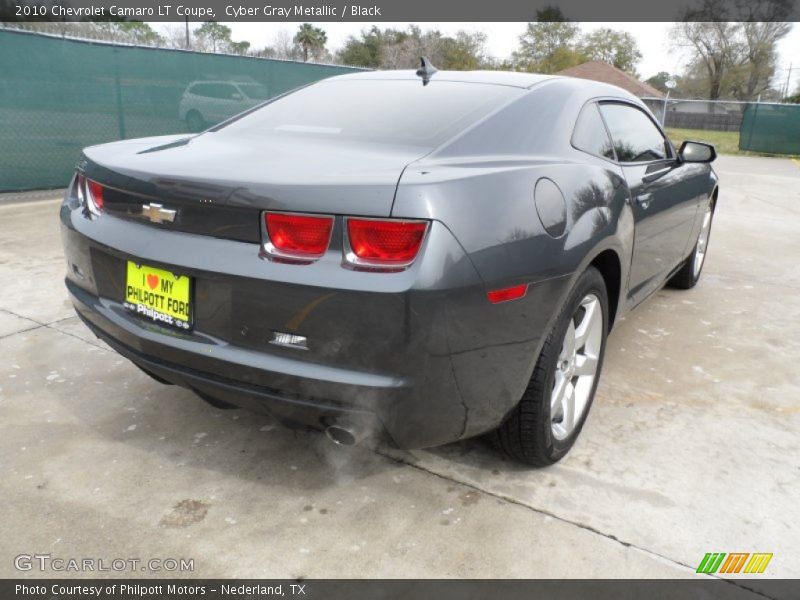 Cyber Gray Metallic / Black 2010 Chevrolet Camaro LT Coupe