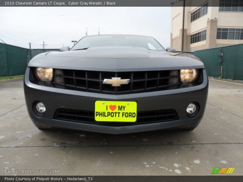 Cyber Gray Metallic / Black 2010 Chevrolet Camaro LT Coupe