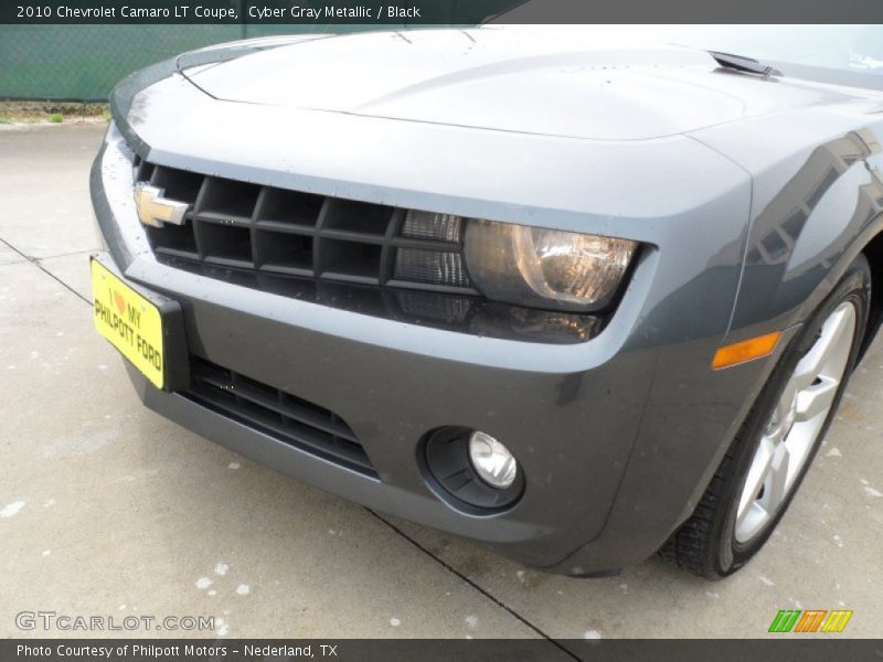 Cyber Gray Metallic / Black 2010 Chevrolet Camaro LT Coupe