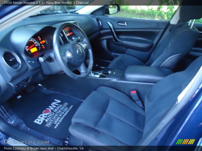 Navy Blue Metallic / Charcoal 2009 Nissan Maxima 3.5 S