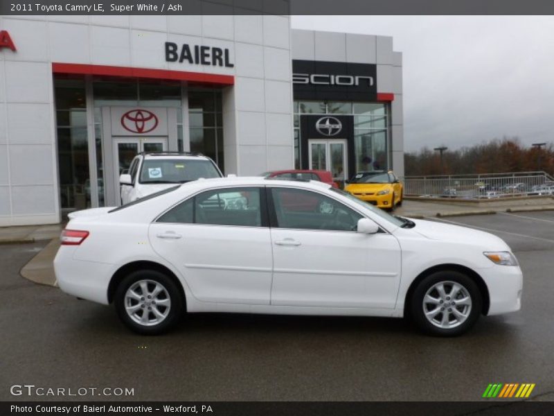 Super White / Ash 2011 Toyota Camry LE