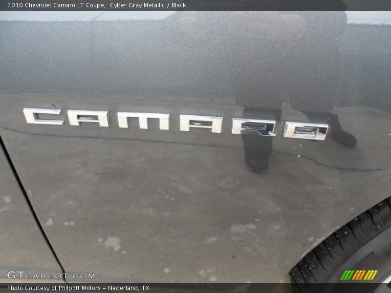 Cyber Gray Metallic / Black 2010 Chevrolet Camaro LT Coupe